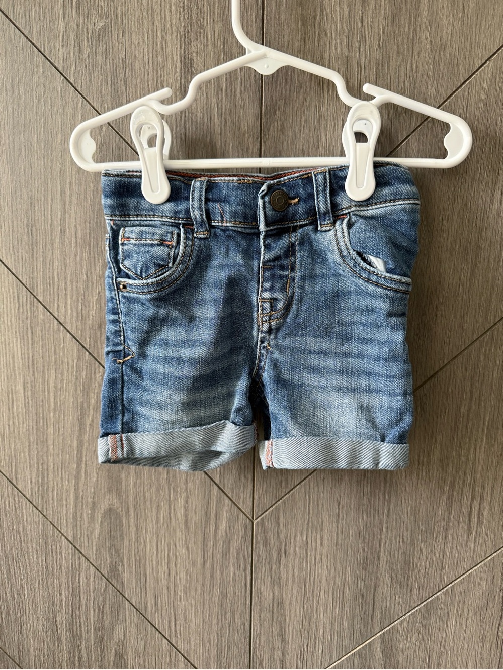 Cat & Jack Baby Boy Blue Denim Shorts
